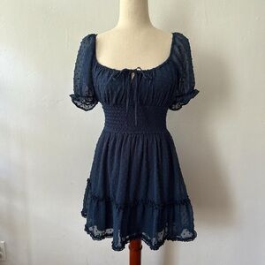 Altar’d State Navy Mini Dress